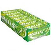Drops Halls Uva Verde Lyptus c/21 unidades Adams
