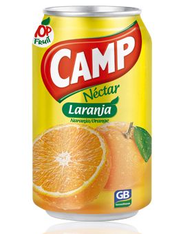 Suco Camp Laranja Lata c/6