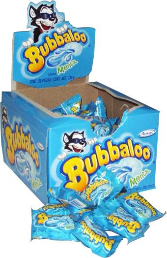 Bubbaloo Menta/Hortelã c/60 und.